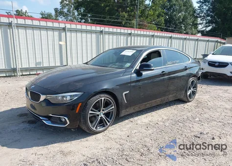 2018 BMW 430I Gran Coupe из США, поврежденный, VIN WBA4J1C58JBG77671